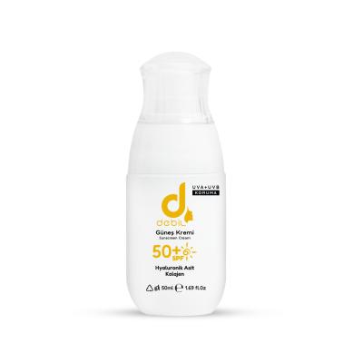 Debil Güneş Kremi 50 ML | 50+ SPF | Kolajen ve Hyaluronik Asit İçerikli